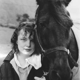 Sara Rule, 15, disabled rider, and Nugget.