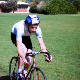 Upper Hutt College sport; cycling, 1992; Harry Kent wins senior boys' 2400-metre race.