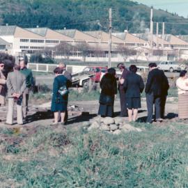 Ōrongomai marae 1975; dedication service at site, September 13.