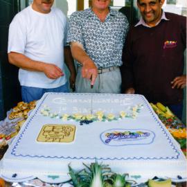 Jina's and Buttercup Bakery celebrate a year in new premises.