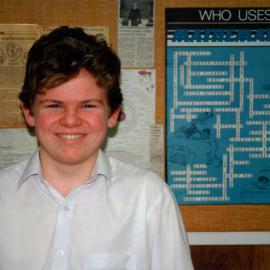 Heretaunga College; Samuel Vilain third-equal among 2600 fifth-form students in maths competition.