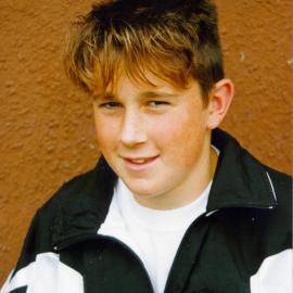 Water skiing; barefoot skier Jason MacArthur, 14; first overall and first in tricks, Waikato