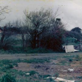 Ōrongomai Marae 1975; site before clean-up.