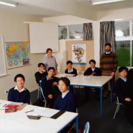Upper Hutt College; fee-paying students in the English-language unit.