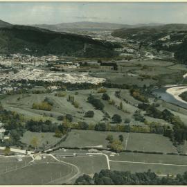 Aerial view 1956; Silverstream and Heretaunga