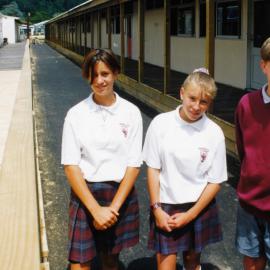 Heretaunga College; twelve temporary classrooms ready for the new year.