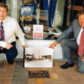 Historic Site Plaque; Brown Family and the Criterion Hotel; 1995
