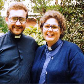 St John's church, Trentham; co-vicars Andrew and Christine Allan-Johns