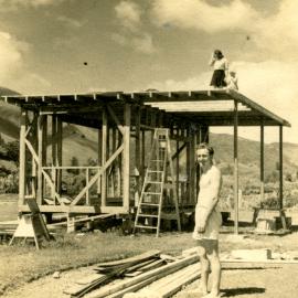 Revelle Jackson; 5 Paton Street, Mangaroa house  9; "Getting on!"; home taking shape. 