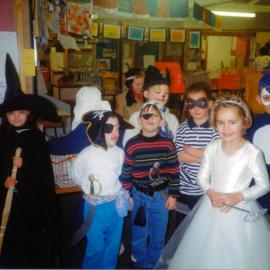 St Brendan's School; book activities fortnight; dressed up as characters.