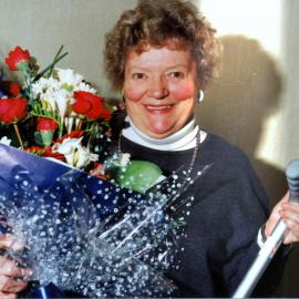 Upper Hutt Leader staff; advertising; Dawn Cormack celebrates 20 years' service.