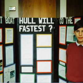 Wellington Science Fair; Paul Barr, Heretaunga College; first prize, Experimental Physical Sciences and Mathematics.