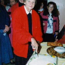 Women's Centre opened by Sonja Davies, former MP for Pencarrow.