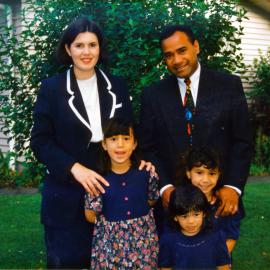 Church of Christ pastoral team; Andrew Cunningham and family, back from Adelaide.