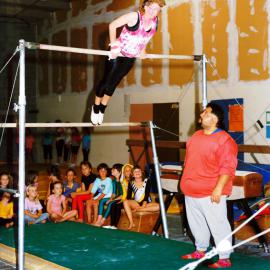 Leopards Gym Club; coach Shane Haua and Janine Emmerson.