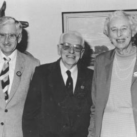 Civic awards 1989; Eddie Just, Eric and Nan(cie) Marsh.