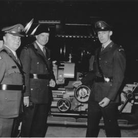 Trentham Camp; new engineering workshop replaces World War II buildings.