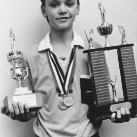 Darts; Joseph Moses, 12; junior national champion and captain of the winning North Island team.