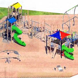 Trentham Memorial Park; playground upgrade