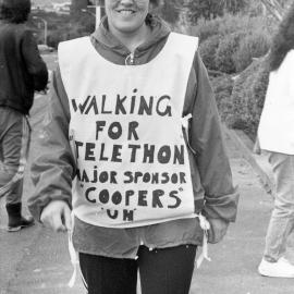 Telethon walk; Janet McCallum walks 35km from Featherston to Upper Hutt