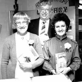 Library; tenth anniversary of move into Fergusson Drive building.