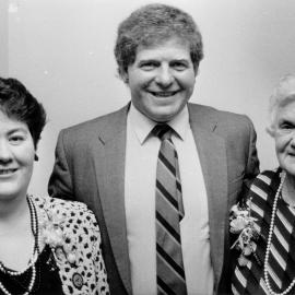 Civic awards 1988; Heather Small, Norma Weddell, with mayor Rex Kirton