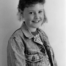 Amanda Williams, 12; singer with the Jolly Joy Germs.