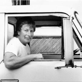 Bob  Cumming; milk- and 'Leader'-delivery man.