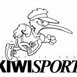 Kiwisport logo; coming festival for 1200 standard-four children from the Hutt Valley and Wainuiomata.