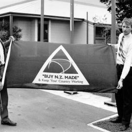 South Pacific Tyres; Doug Clark, manufacturing manager, and Steve Matthews, production manager.