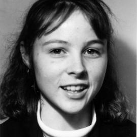 Upper Hutt College awards, 1988; joint dux; Rachel Robertson, with Chris More.