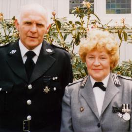 Alan Kitchen and Mavis Warren invested as members of the Order of St John of Jerusalem.