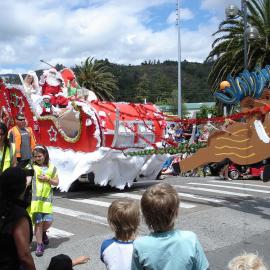 Christmas parade 2011; Santa