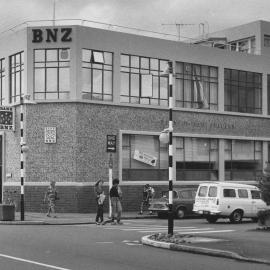 Bank of New Zealand; building to be replaced.
