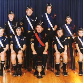 Boys' Brigade; Wellington Battalion Drill Competitions; 3rd Upper Hutt B squad and the Grocott Trophy.