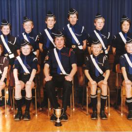 Boys' Brigade; Wellington Battalion Drill Competitions; 3rd Upper Hutt Novic squad and the St Andrews Cup.
