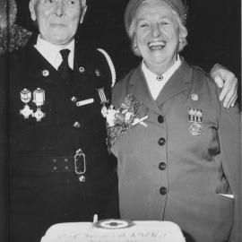 Red Cross 50th anniversary; life members Jack and Lil Wilson