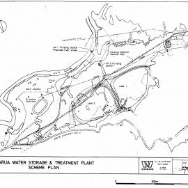 Macaskill Lakes; scheme plan, 1980
