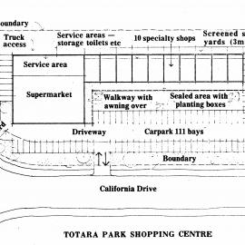Totara Park; proposed shopping centre