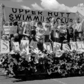 Christmas parade 1977; swimming club 1.