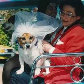 Tessa and Jack's wedding  4; Jack and Trish Drake, Tessa and Mrs Hunt