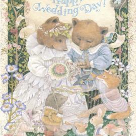 Tessa and Jack's wedding 27; wedding card from Jack Russell Terrier Club N.Z