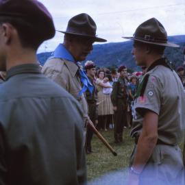 Sir Bernard Fergusson at Scout Jamboree