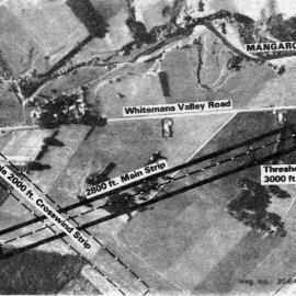 Whiteman's Valley; proposed airstrips 