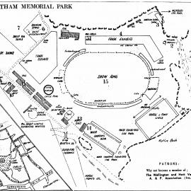 Trentham Memorial Park; plan for A & P show