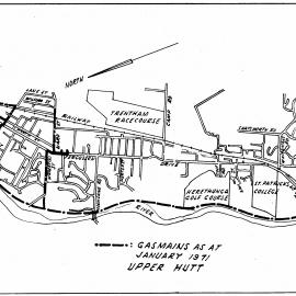 Energy upply; gas mains as at January 1971