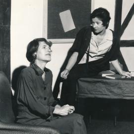 Heretaunga Players; The Children's Hour; Olivia Bamforth  and Margaret Belsham