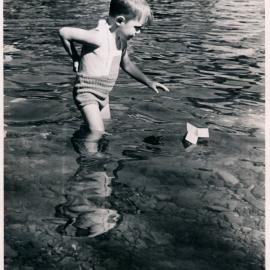 Russell Sager as a child 1 ("Busy back and front")