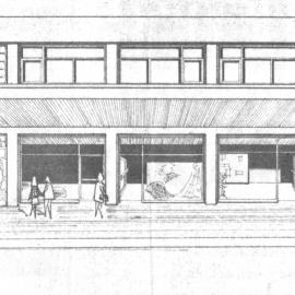Boulevard House, Fergusson Drive; architect'd drawing