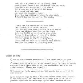 Upper Hutt Herb Society newsletter no. 2, October 1977